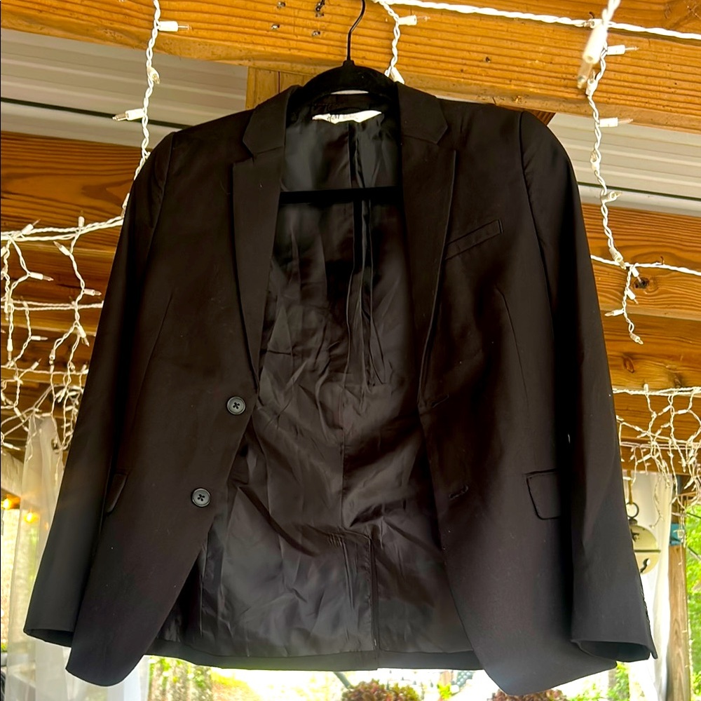 H&M Boys Black Blazer – Size US 12 – Worn Once